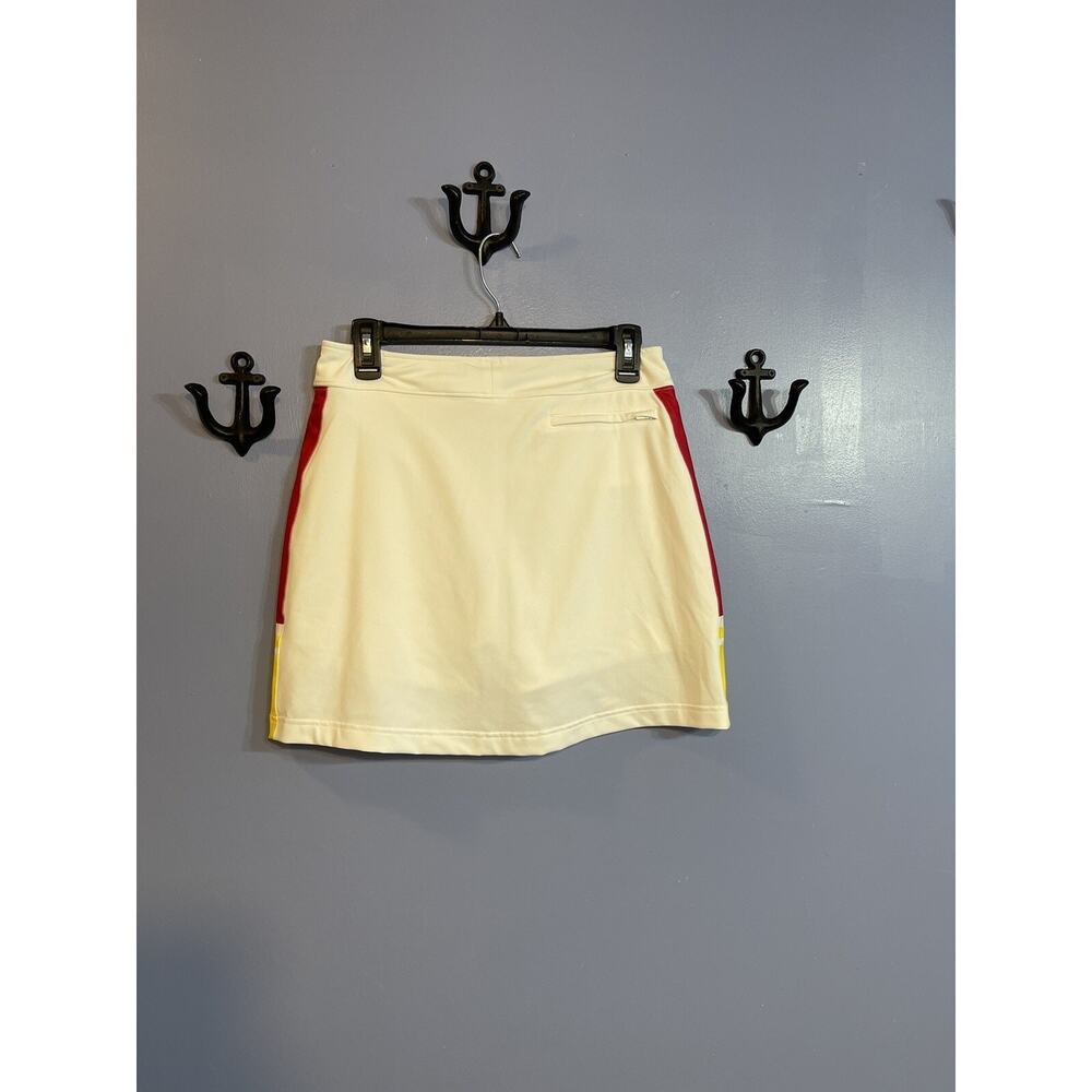 Slazenger Tennis Skirt/Skort White with Side Stripes Size Small - Picture 6 of 8